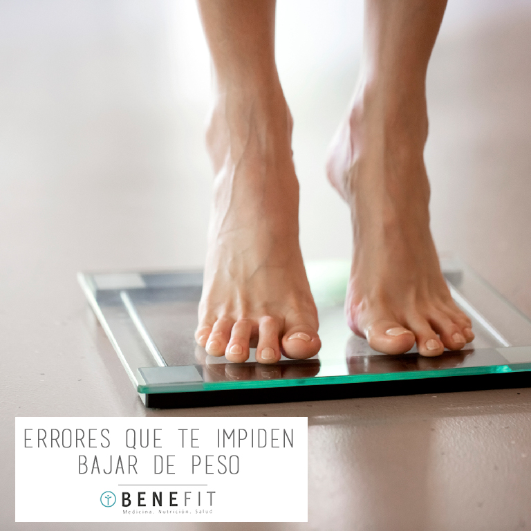 Errores que te impiden bajar de peso 