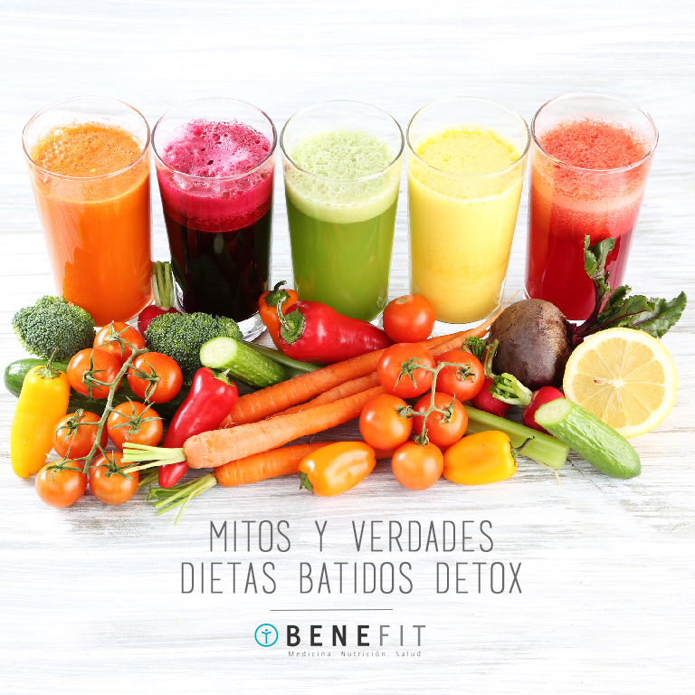 Mitos y verdades de las dietas en base a batidos detox